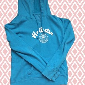 {Hollister} Blue Hoodie